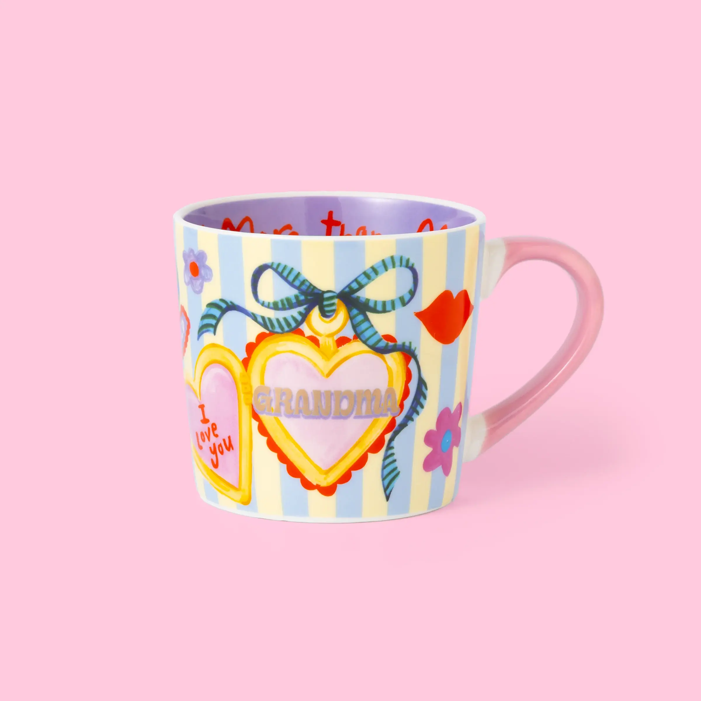 Eleanor Bowmer Grandma Heart Charm Mug