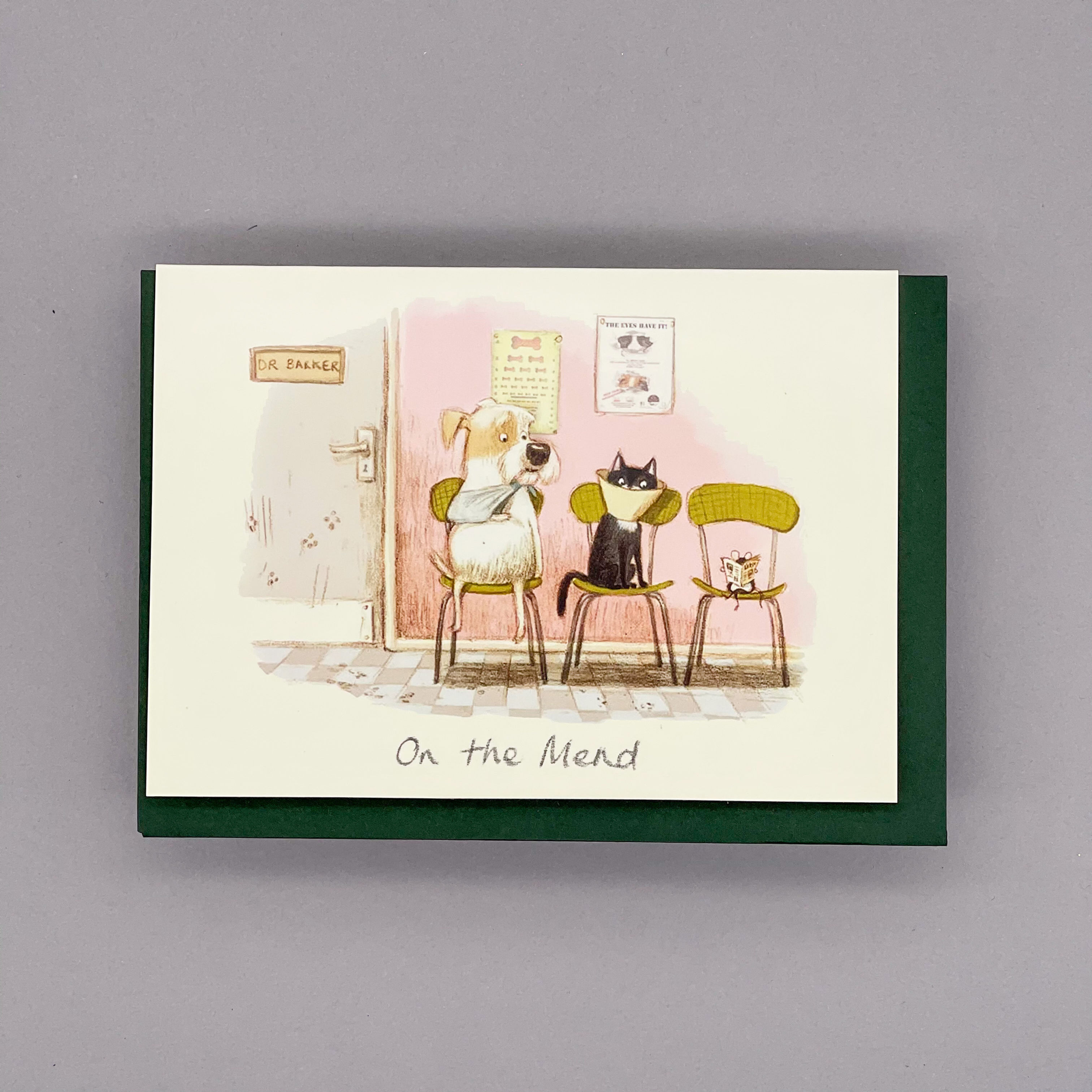 On The Mend Get Well Card