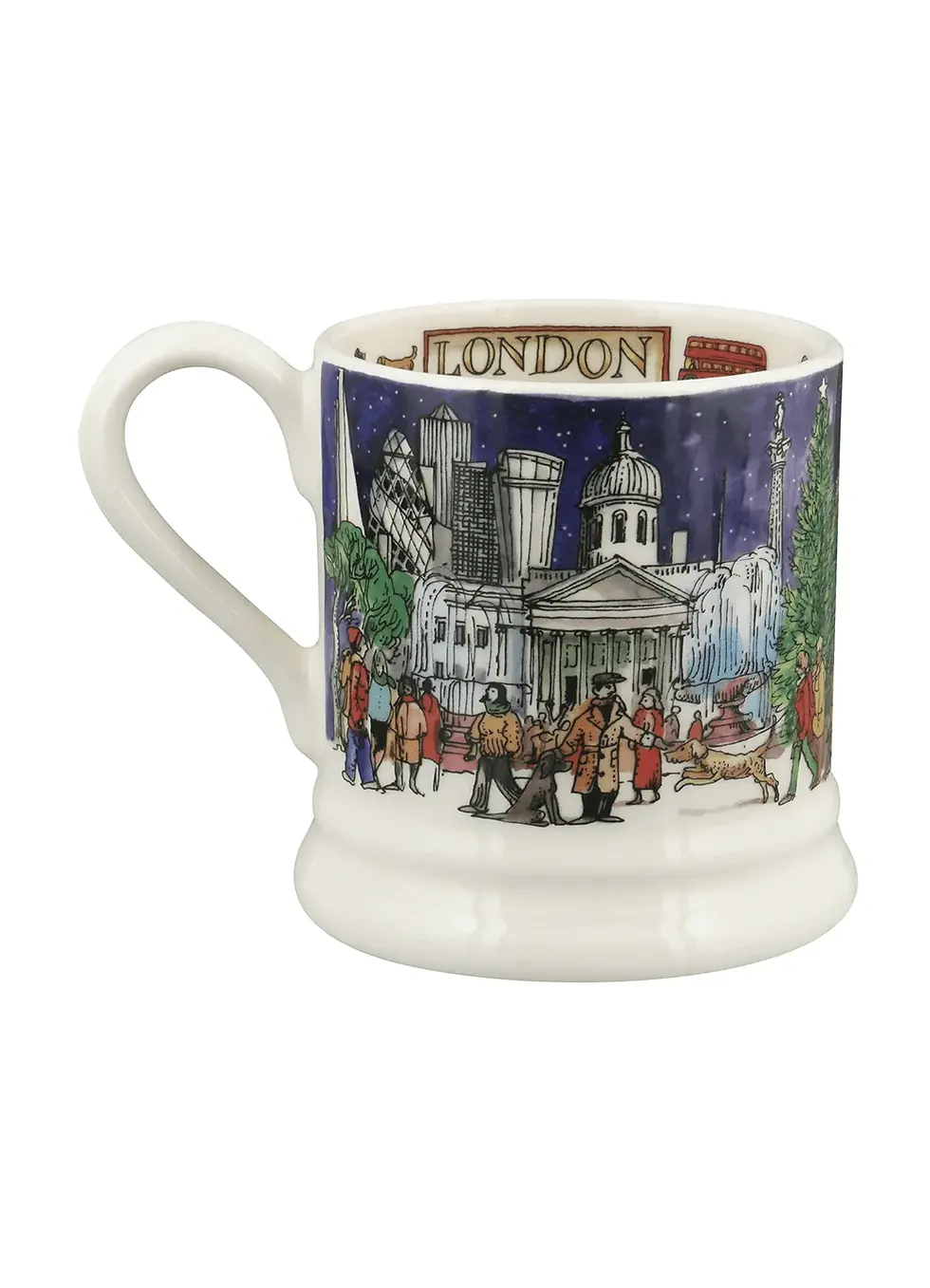 Thumbnail: Emma Bridgewater London At Christmas 1/2 Pint Mug