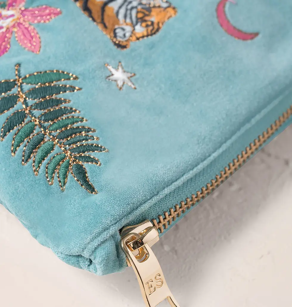 Thumbnail: Elizabeth Scarlett Celestial Tigers Everyday Pouch