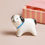 Thumbnail: Tiny Matchbox Ceramic Dog Token