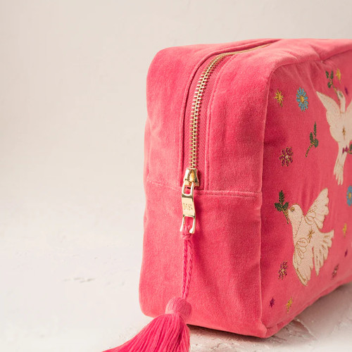 【Elizabeth Scarlett】新作☆Doves of Peace Wash Bag ポーチ Elizabeth Scarlett Doves of Peace Wash Bag | Between The Lines
