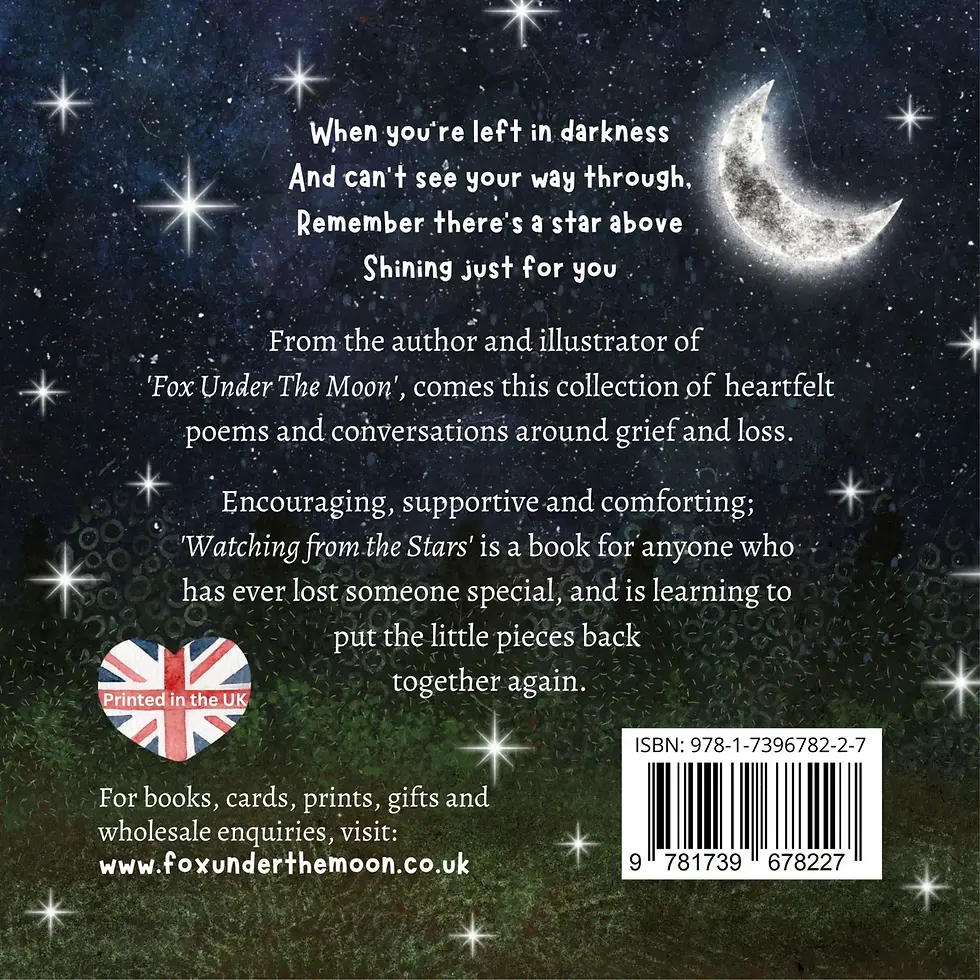 Thumbnail: Fox Under The Moon Watching From The Stars Book