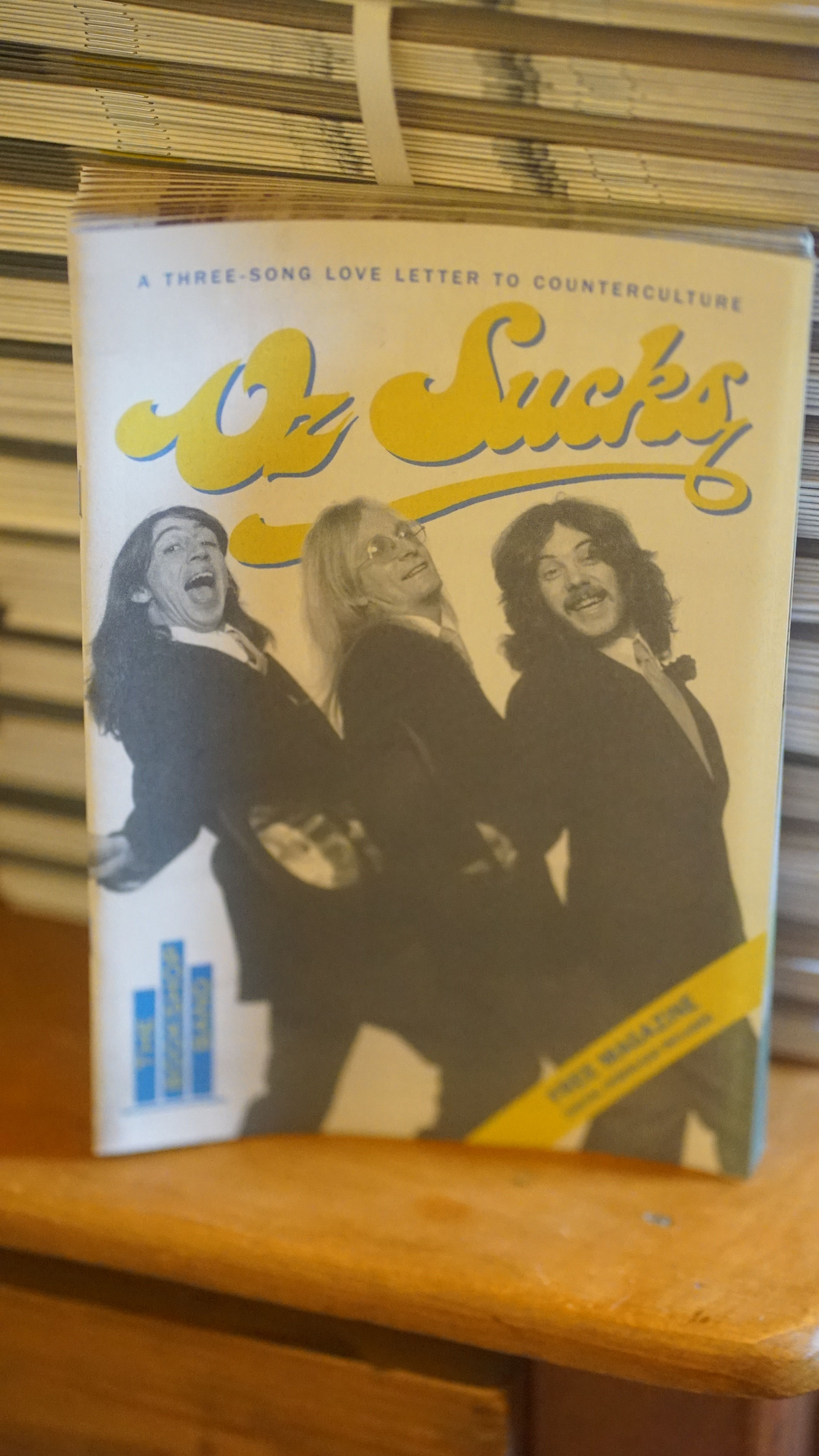 Signed Oz Sucks Magazine & EP