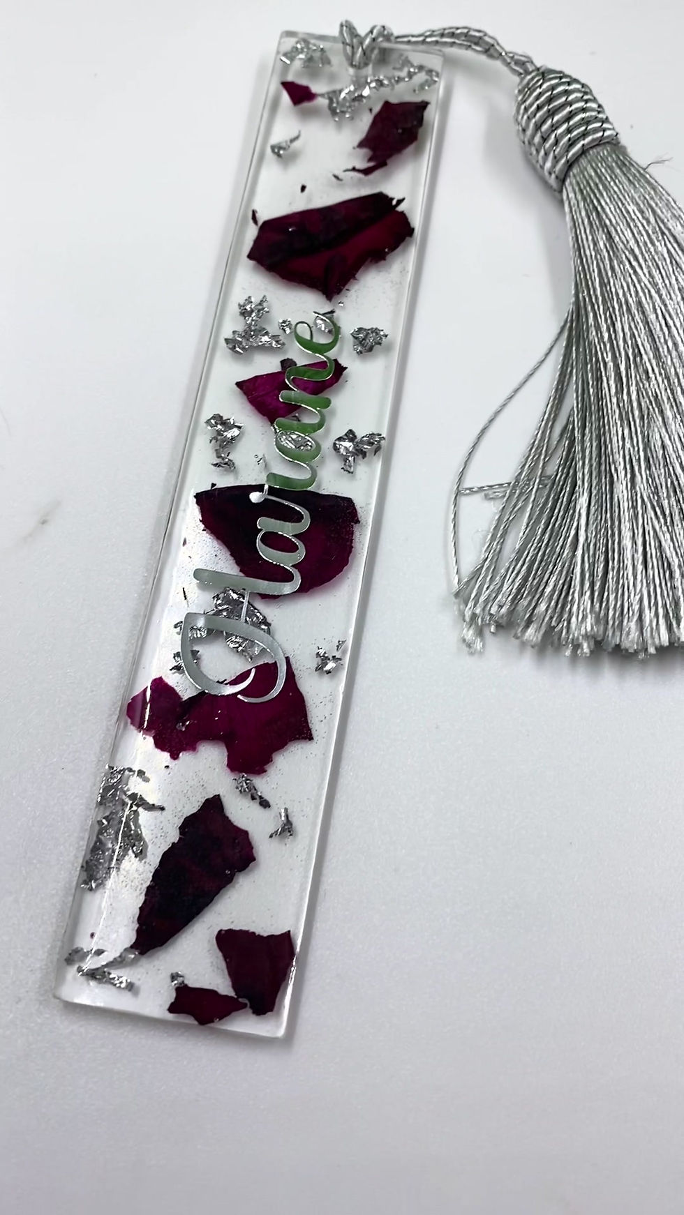 Miniature : Marque-pages (pétales de roses)