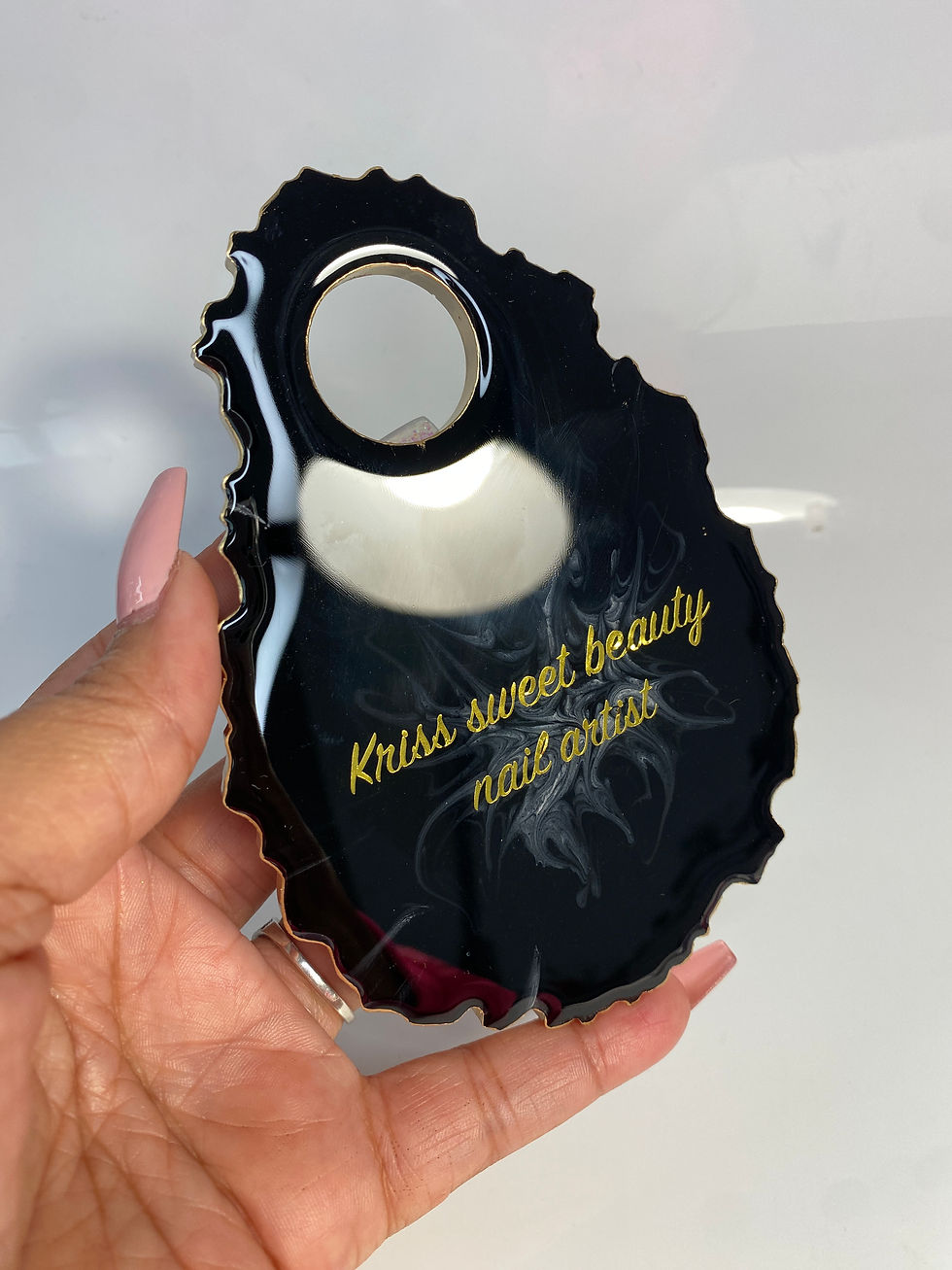 Miniatura: Palette nail art "Effet marbre"