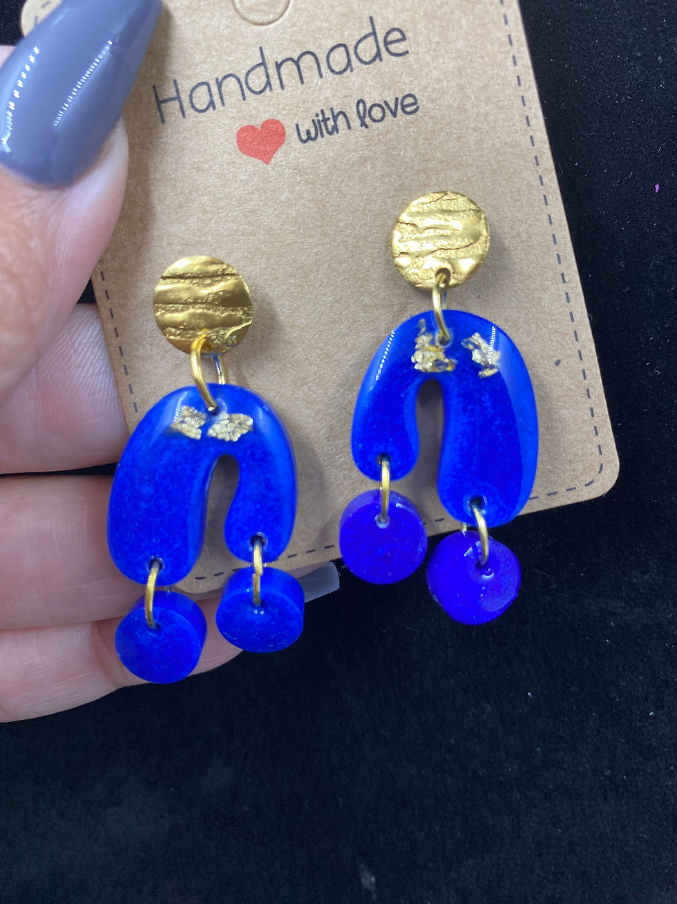 Thumbnail: Boucles d'oreilles "pendante"