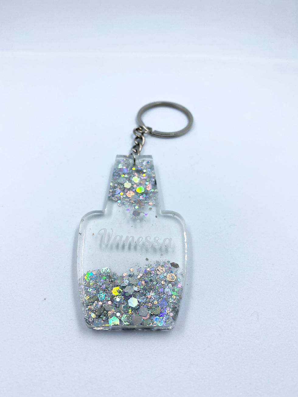 Miniatura: chaveiro de garrafa de esmalte