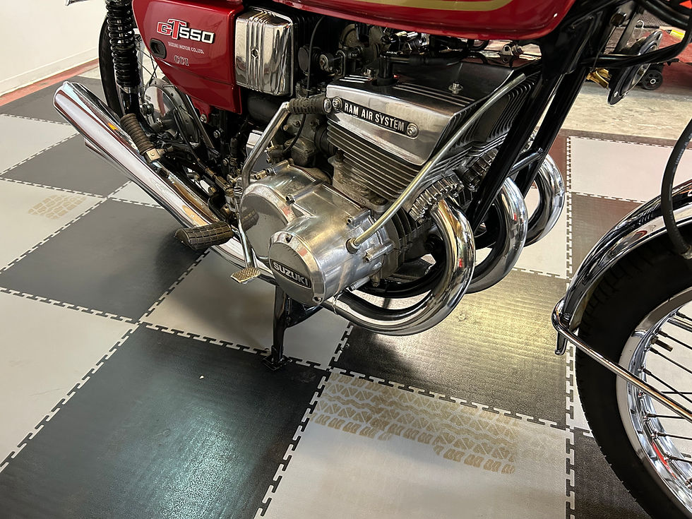 Thumbnail: (SOLD!)1976 Suzuki GT550 B Survivor