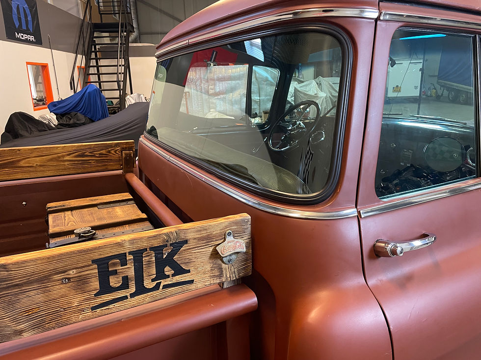 Thumbnail: (SOLD) 56 Chevy Tri five 3100 custom truck !