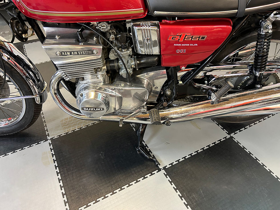 Thumbnail: (SOLD!)1976 Suzuki GT550 B Survivor