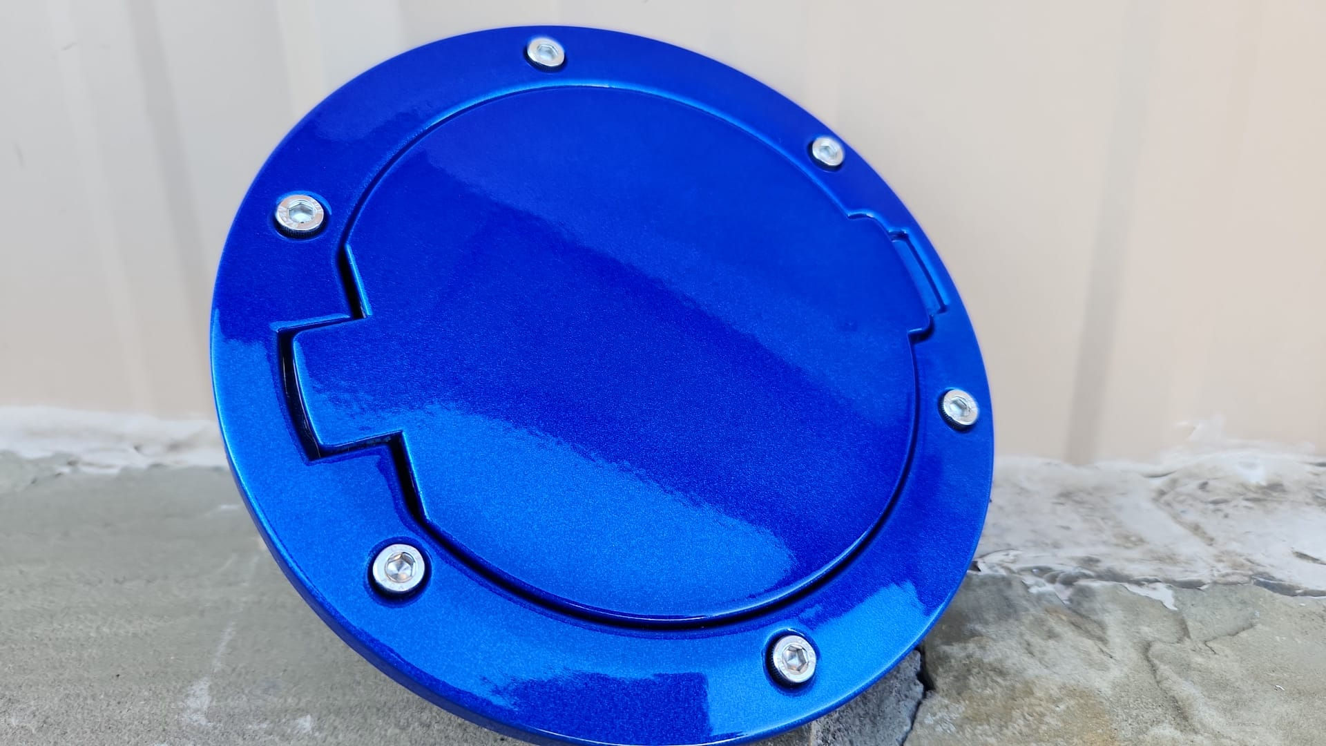 Illusion Blueberry (Ocean): Gas Cap for Jeep Wrangler JK