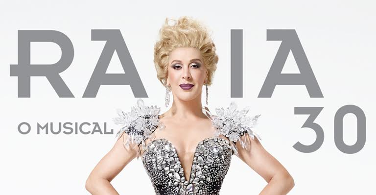 Cartaz da peça de Claudia Raia