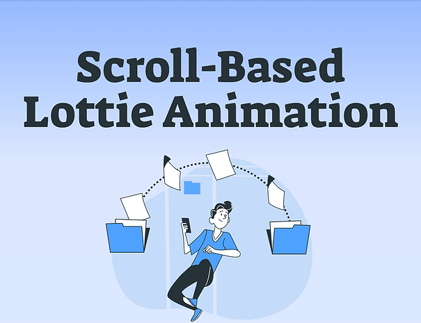 Scroll-Based Lottie Animation Preview 0