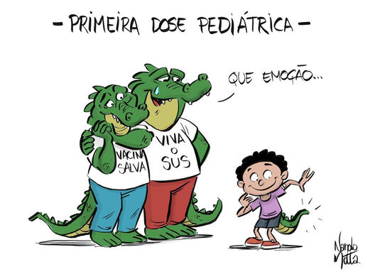Bolsonaro atrasa vacinação infantil que finalmente chega a Ouro Preto.