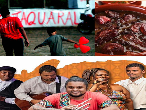 Domingo é dia de samba e feijoada em acampamento "Sem- Teto" em Ouro Preto.