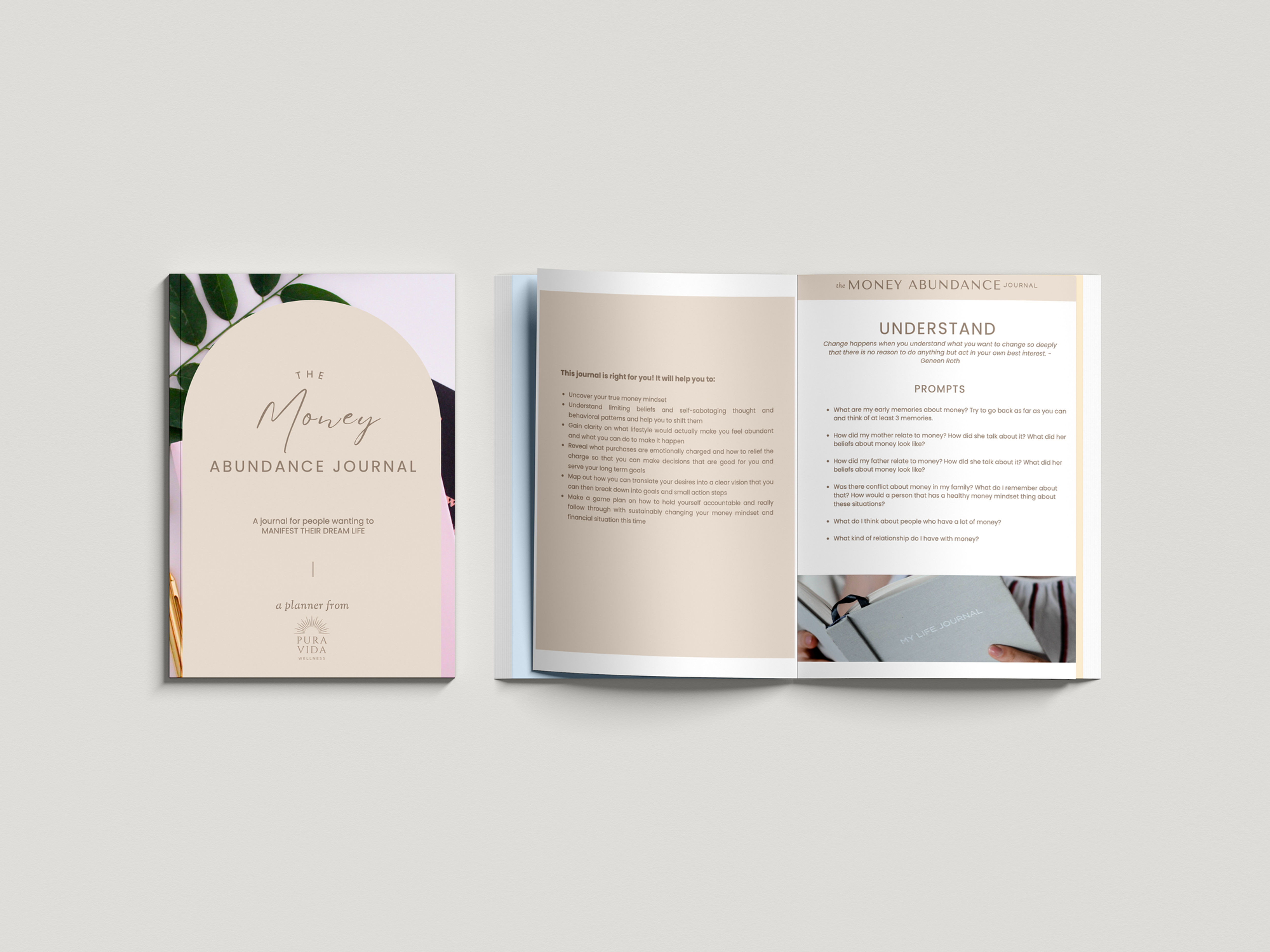 The Money Abundance Digital Coaching Journal