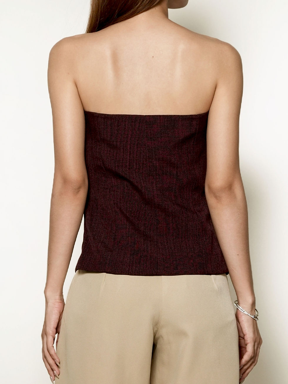 Thumbnail: Honey's Tweed Tube Top