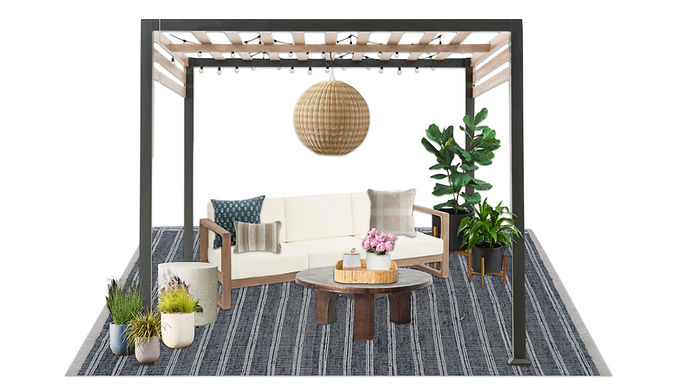 A Shoppable Patio