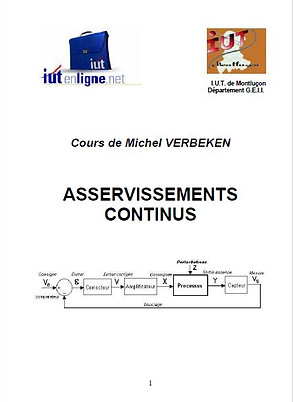 Automatique  asservissements  continus b