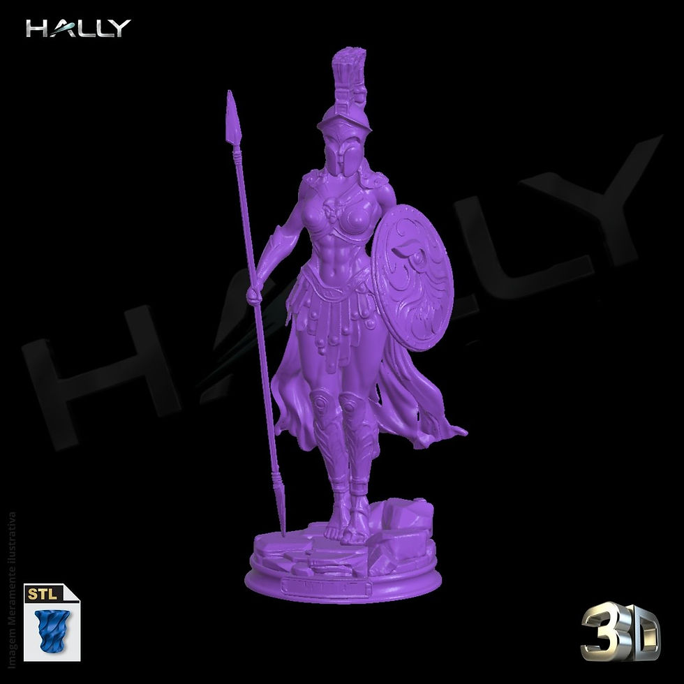 Миниатюра: Arquivo Impressora 3D STL -  ATHENA