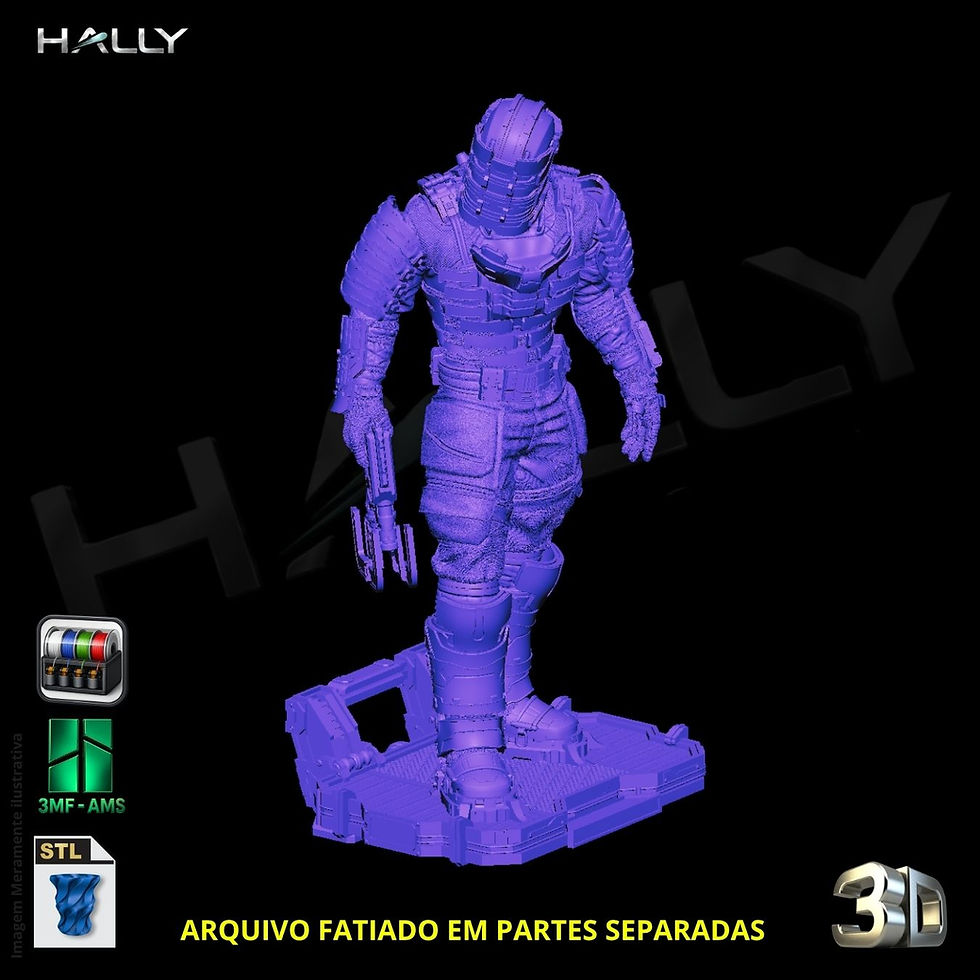 縮圖：Arquivo Impressora 3D STL -  Isaac clarke dead space
