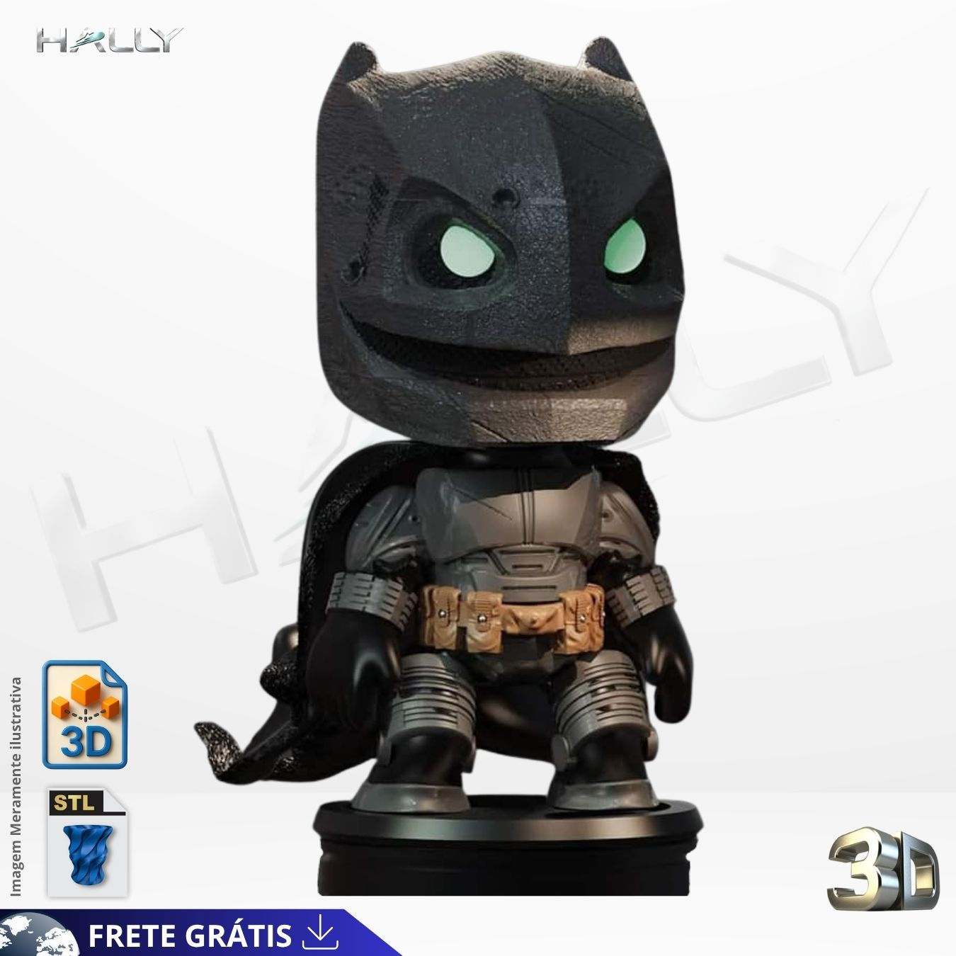 Arquivo Impressora 3D STL - BATMAN LBP