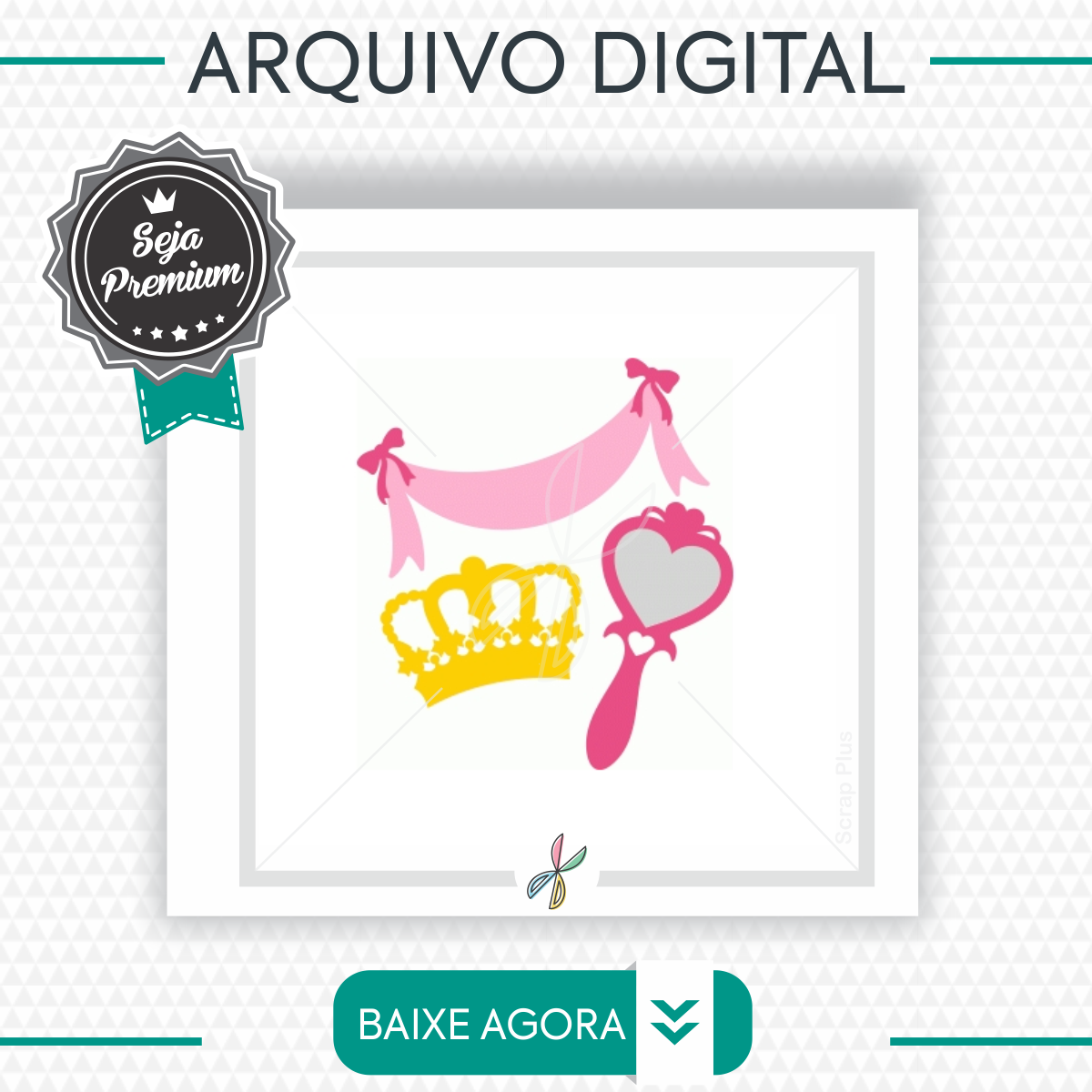 Arquivo Silhouette- Recortes Princesas