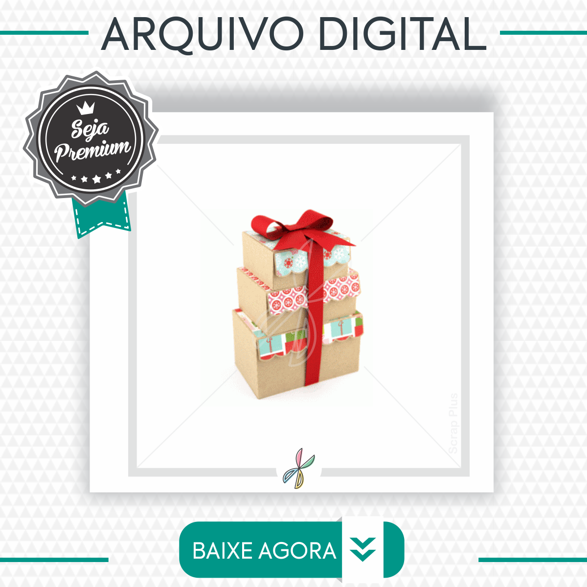 Arquivo De Corte - Caixas De Presente