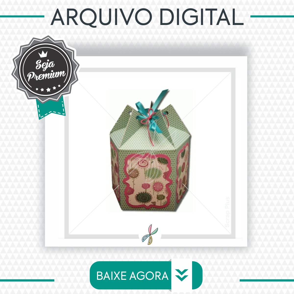 Arquivo De Corte -caixa 6 Lados