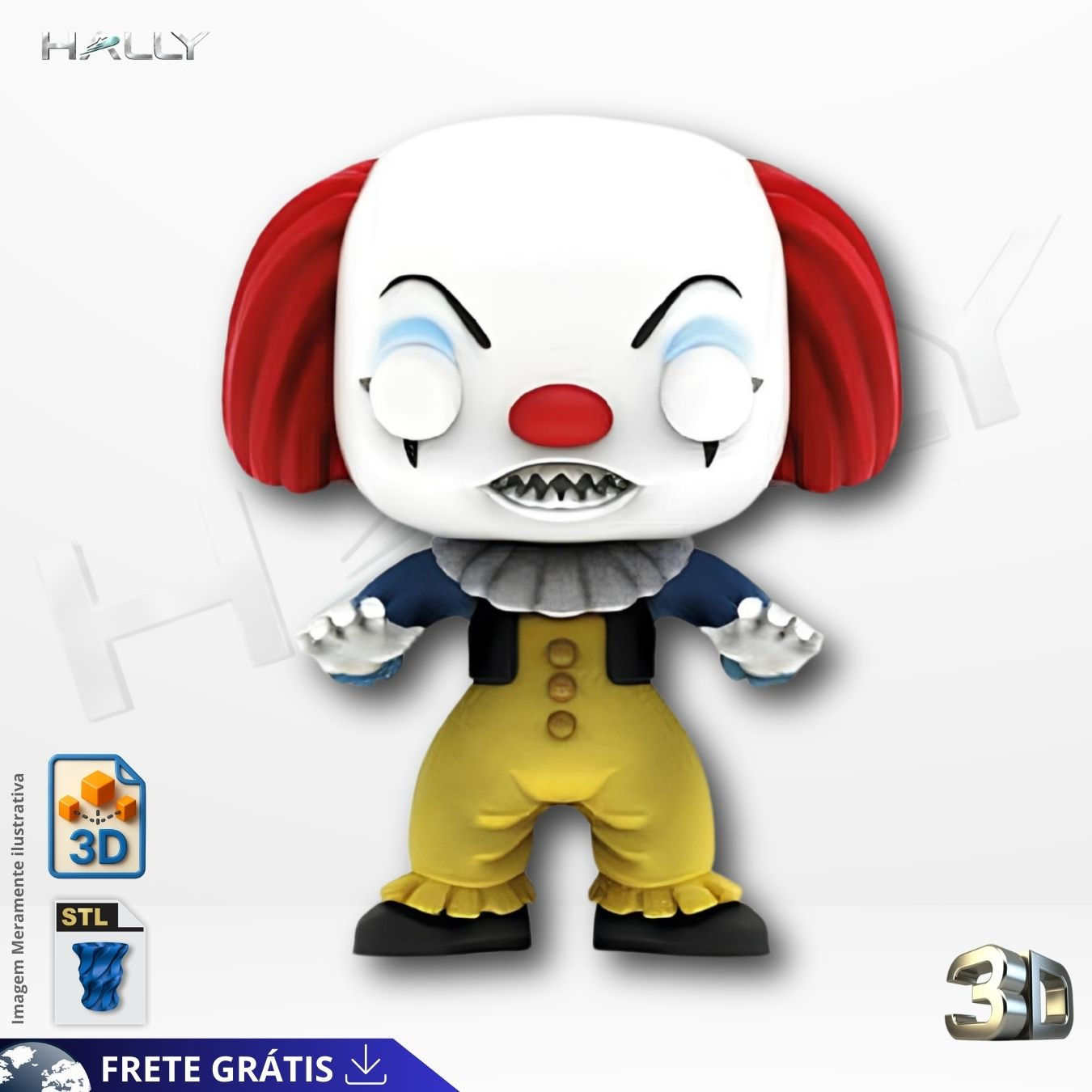 Arquivo Impressora 3D STL -  Funko Pop Penniwiser Velho