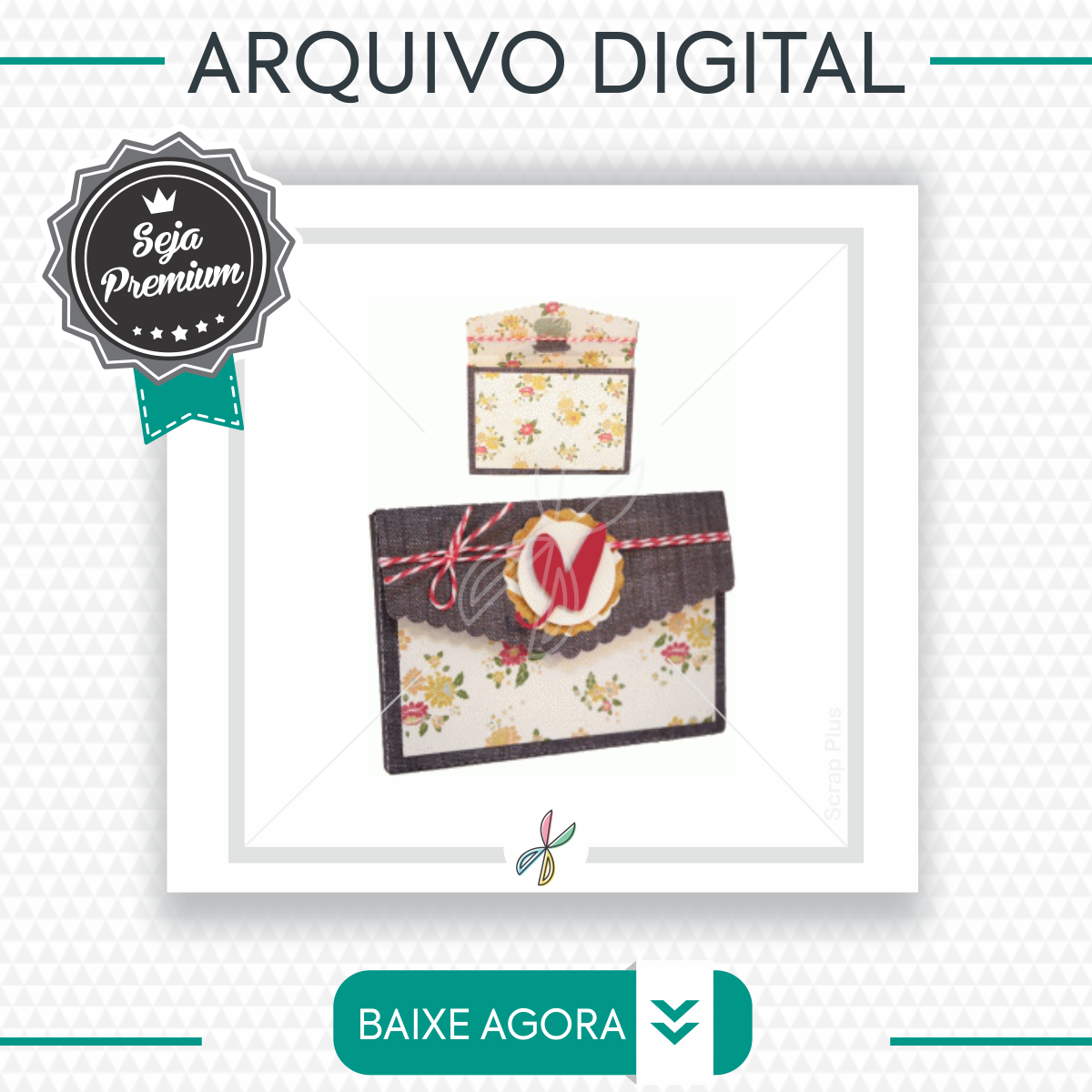 Arquivo Silhouette-envelope Love