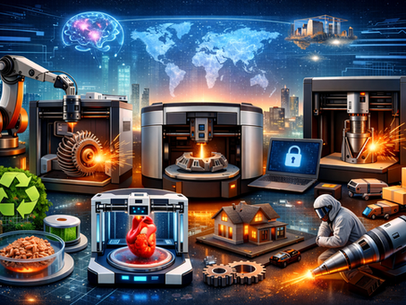 Novas Tecnologias de Impressão 3D em 2026: O Futuro da Produção Digital