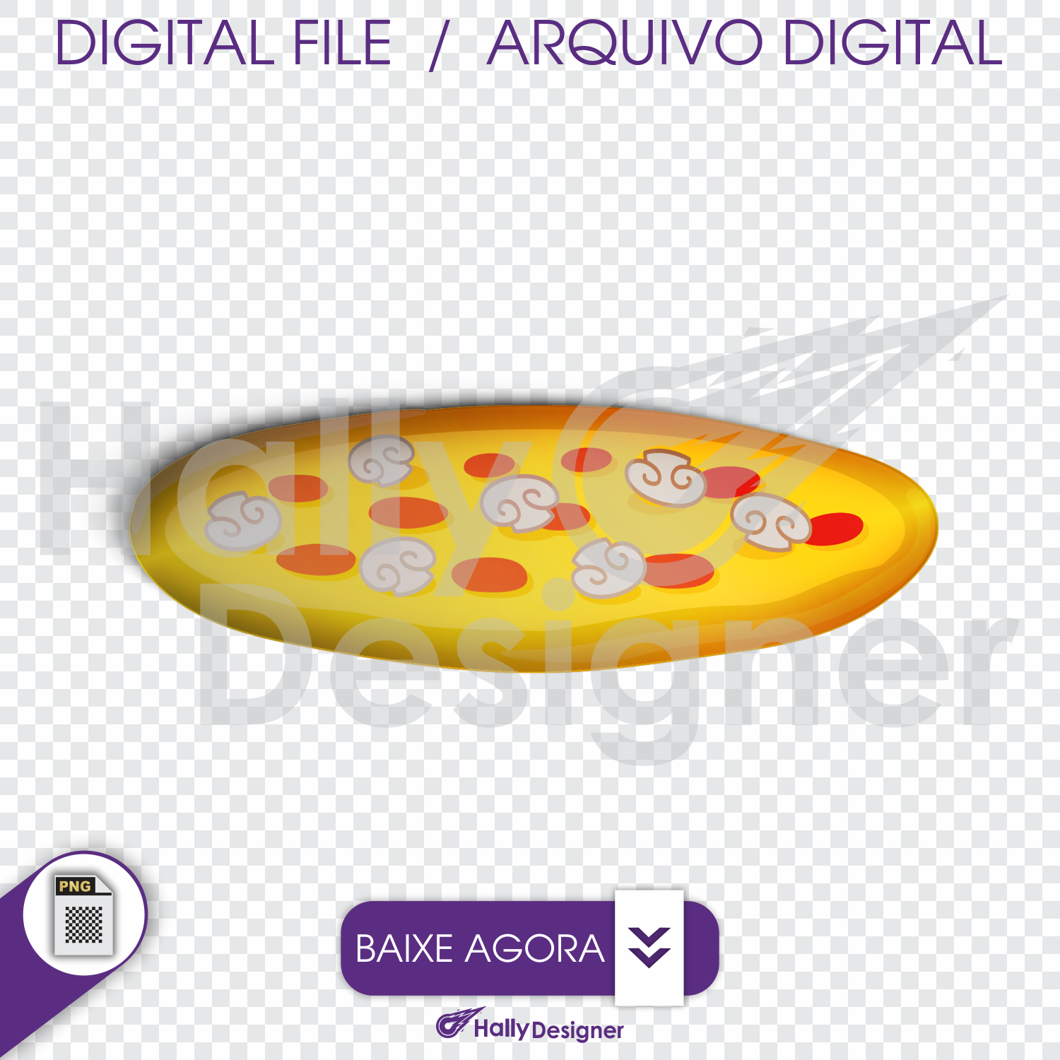 Arquivo Digital PNG - Festa Pizza - Pizza