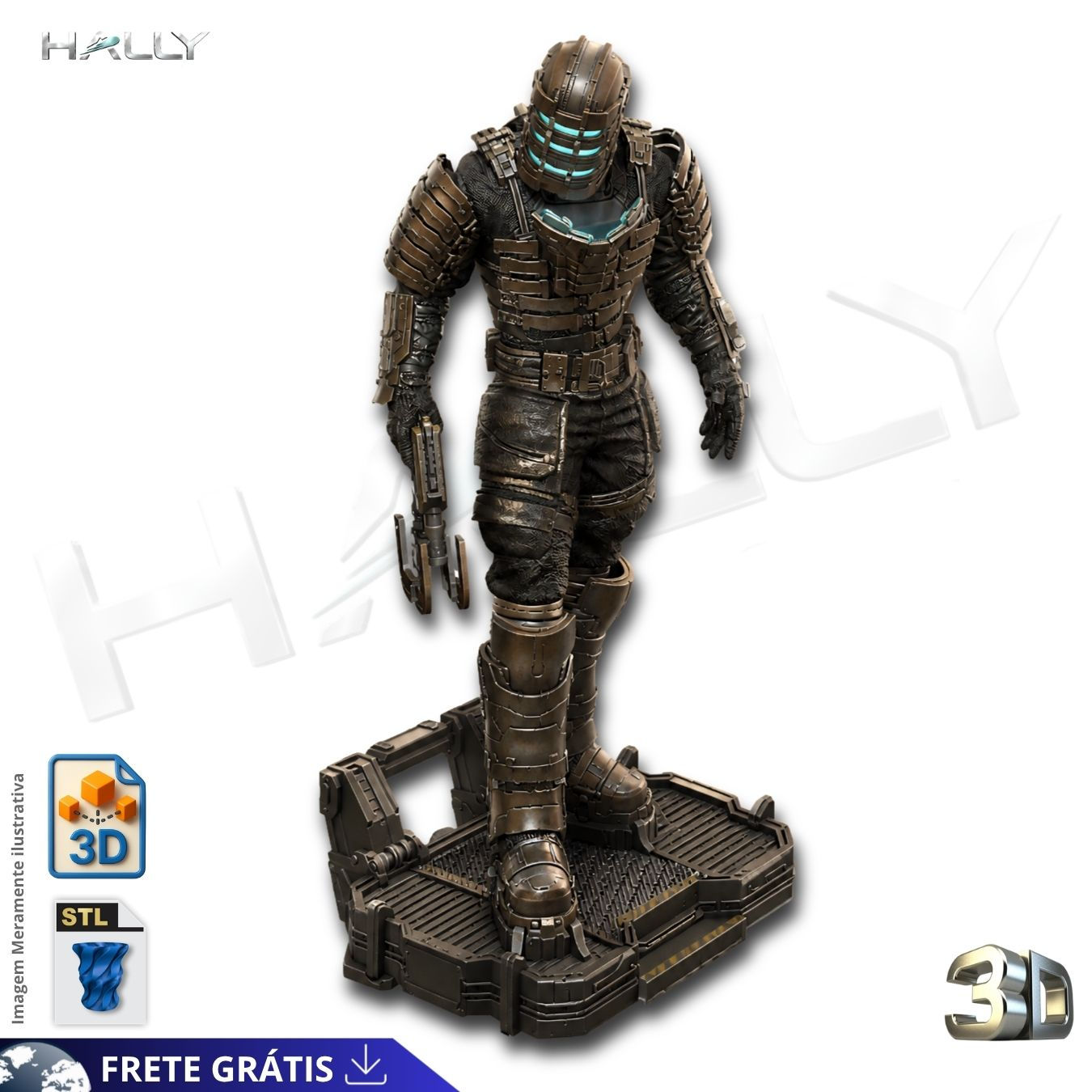 Arquivo Impressora 3D STL -  Isaac clarke dead space