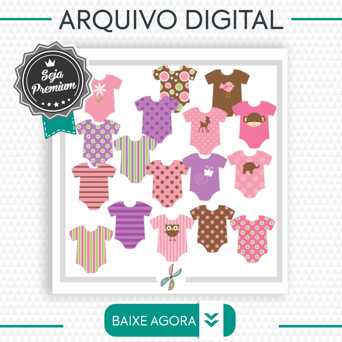 Arquivos PNG  - Roupinha De Bebê Menina