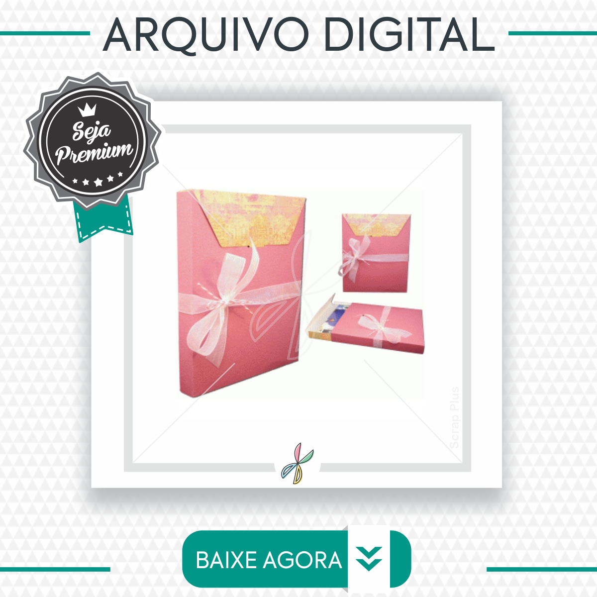 Arquivo Silhouette-caixa Porta Livro