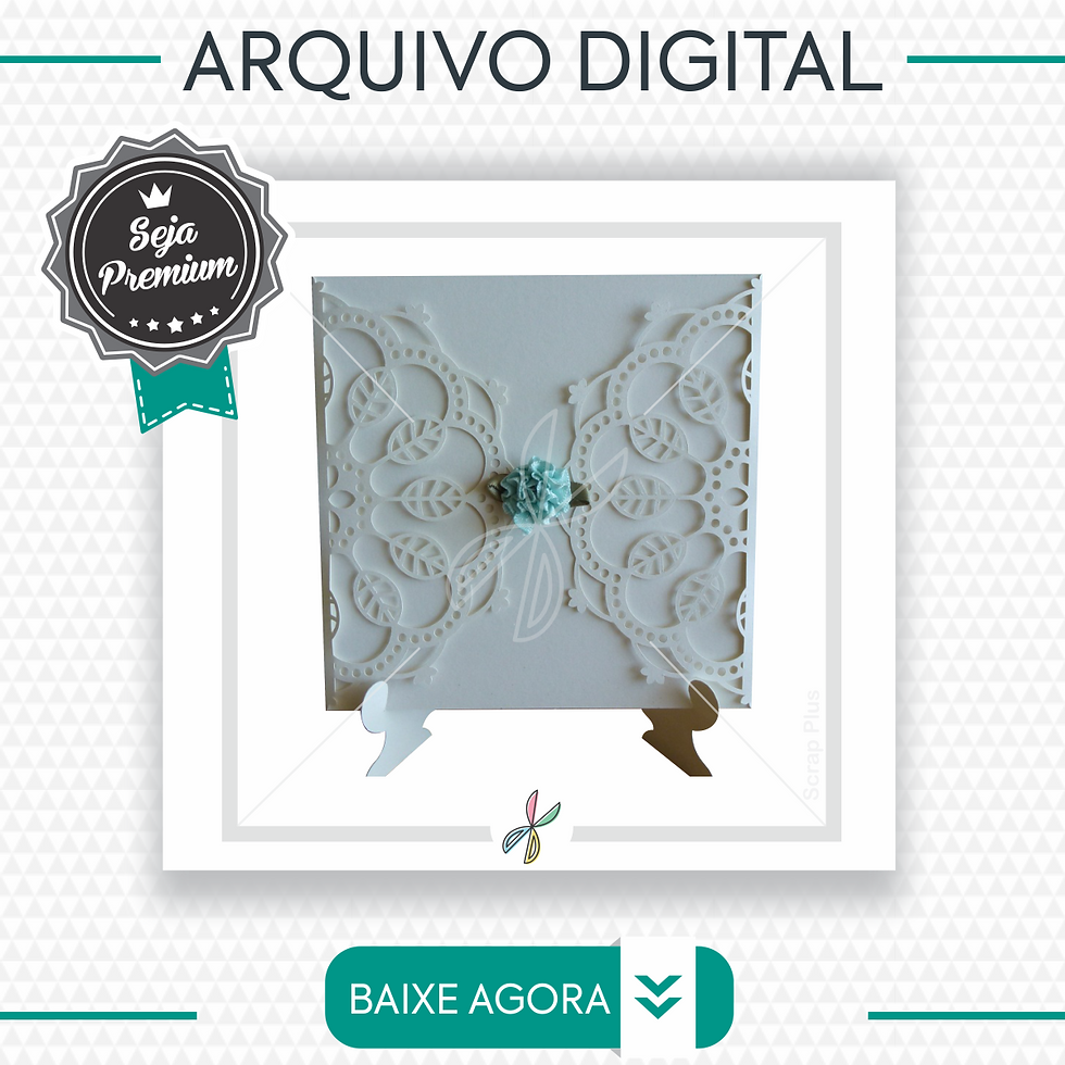 Arquivo De Corte -Convite Casamento vazado
