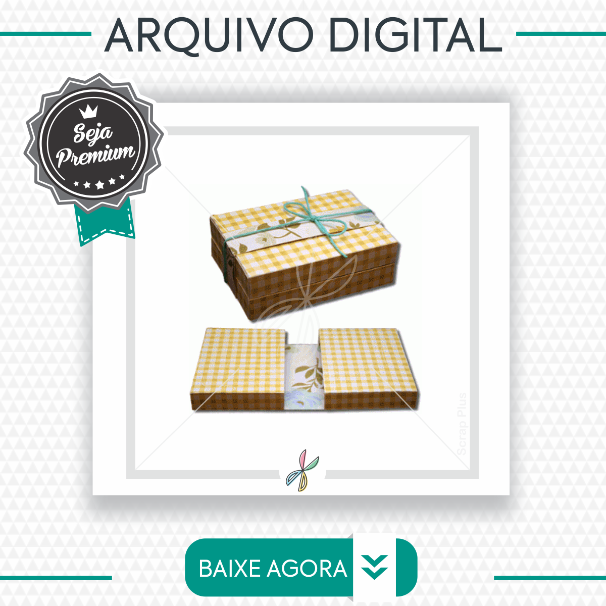 Arquivo Silhouette-caixa Dobrada