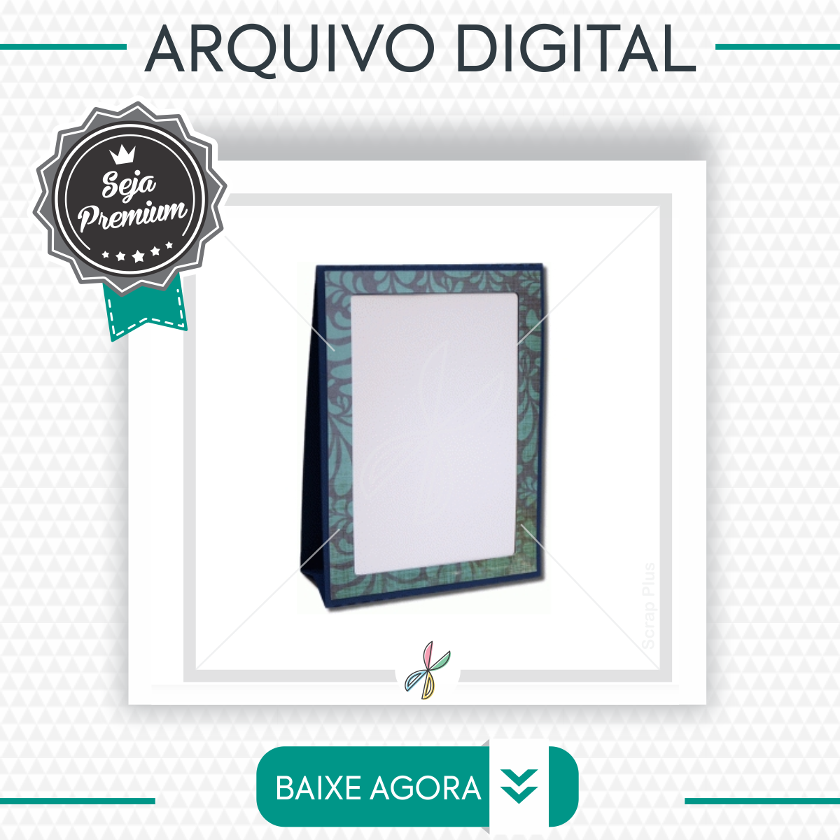 Arquivo De Corte - Porta Retrato Vertical