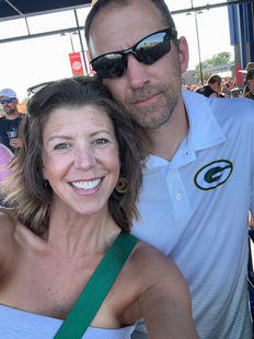 Anne and Jason at concert in Green Bay Wisconsin