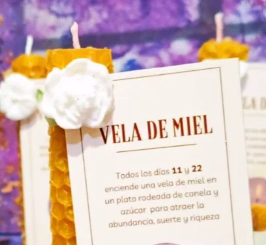 Miniatura: Velas de miel (anchas)