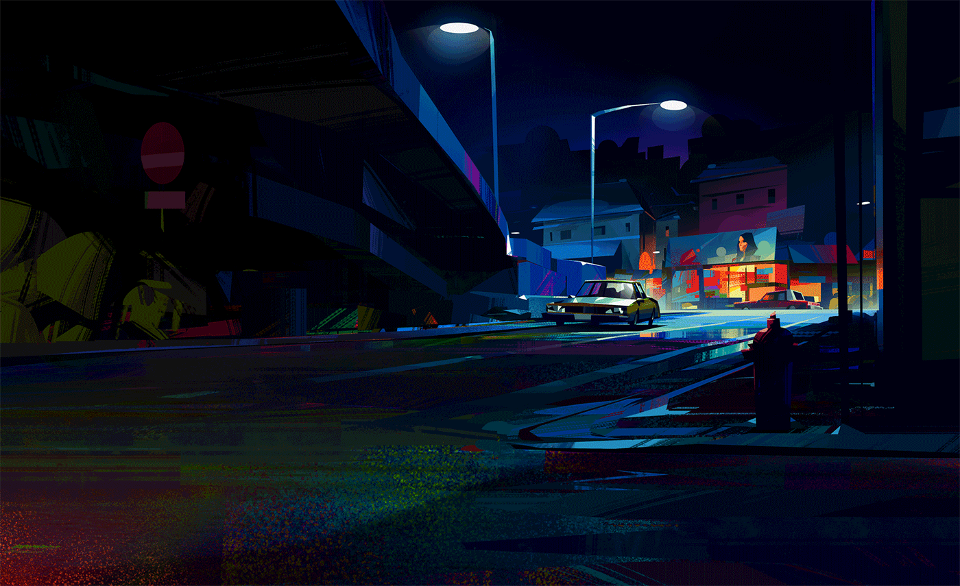 Michal Sawtyruk, Illustrations urbaines dynamiques