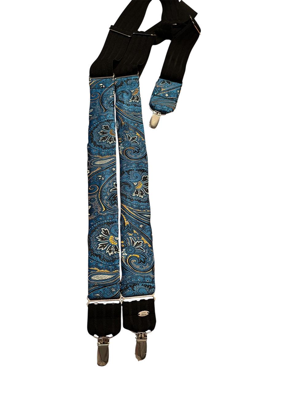 Miniature : Bretelles pantalons « La dorée bleutée ! »