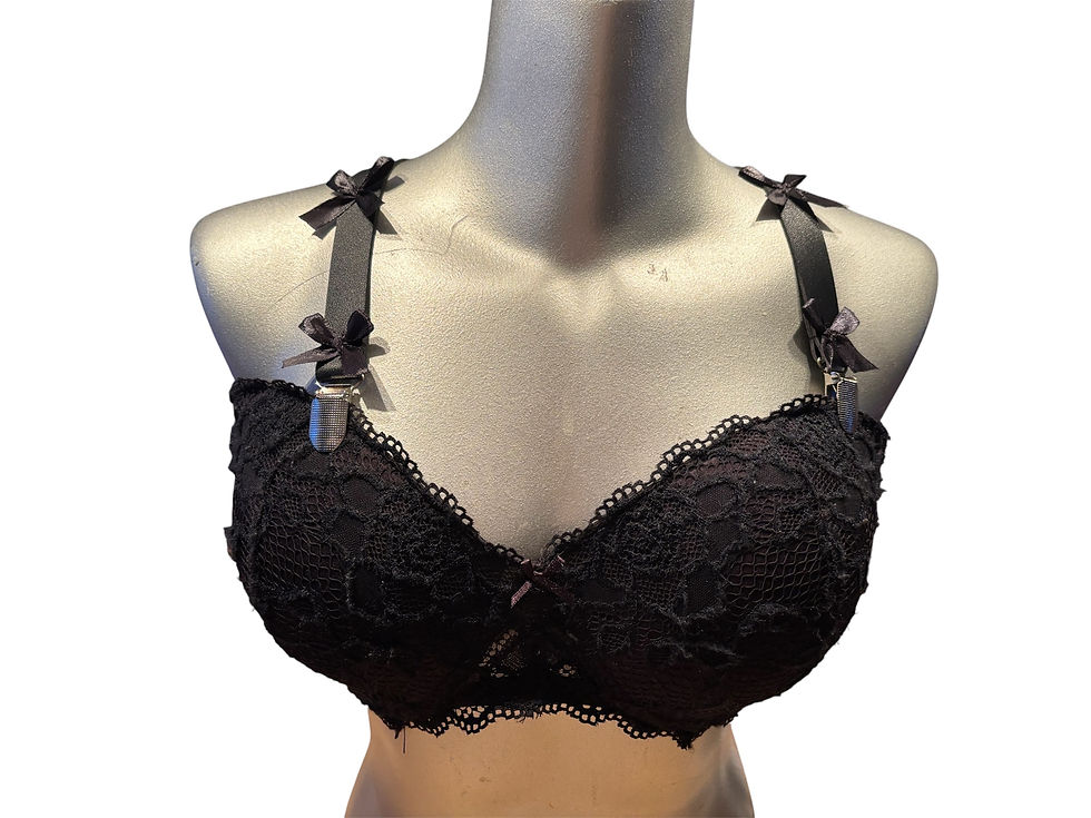 Miniature : Bretelles clips « Cuirette bouclée! »