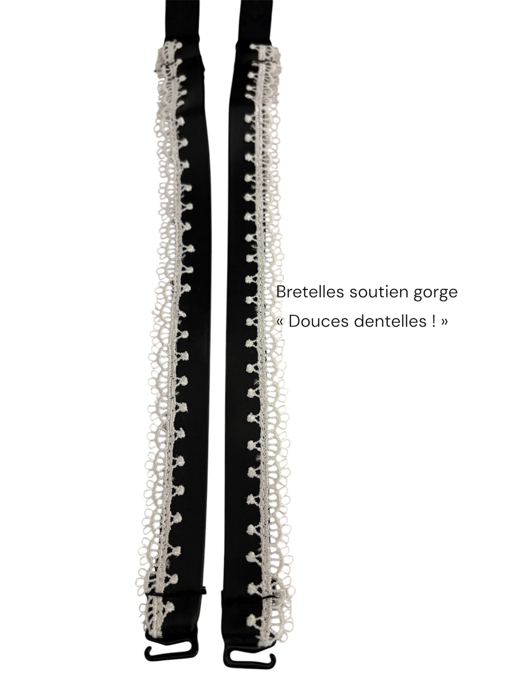 Bretelles soutien gorge Douce dentelle 