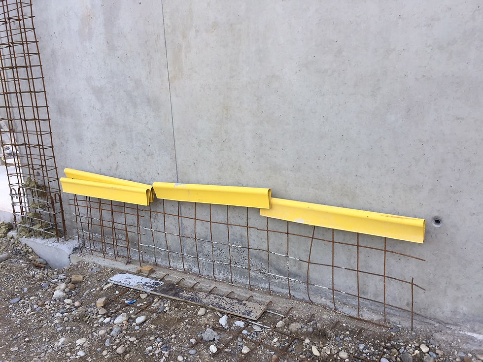 Gouttière de sécurité