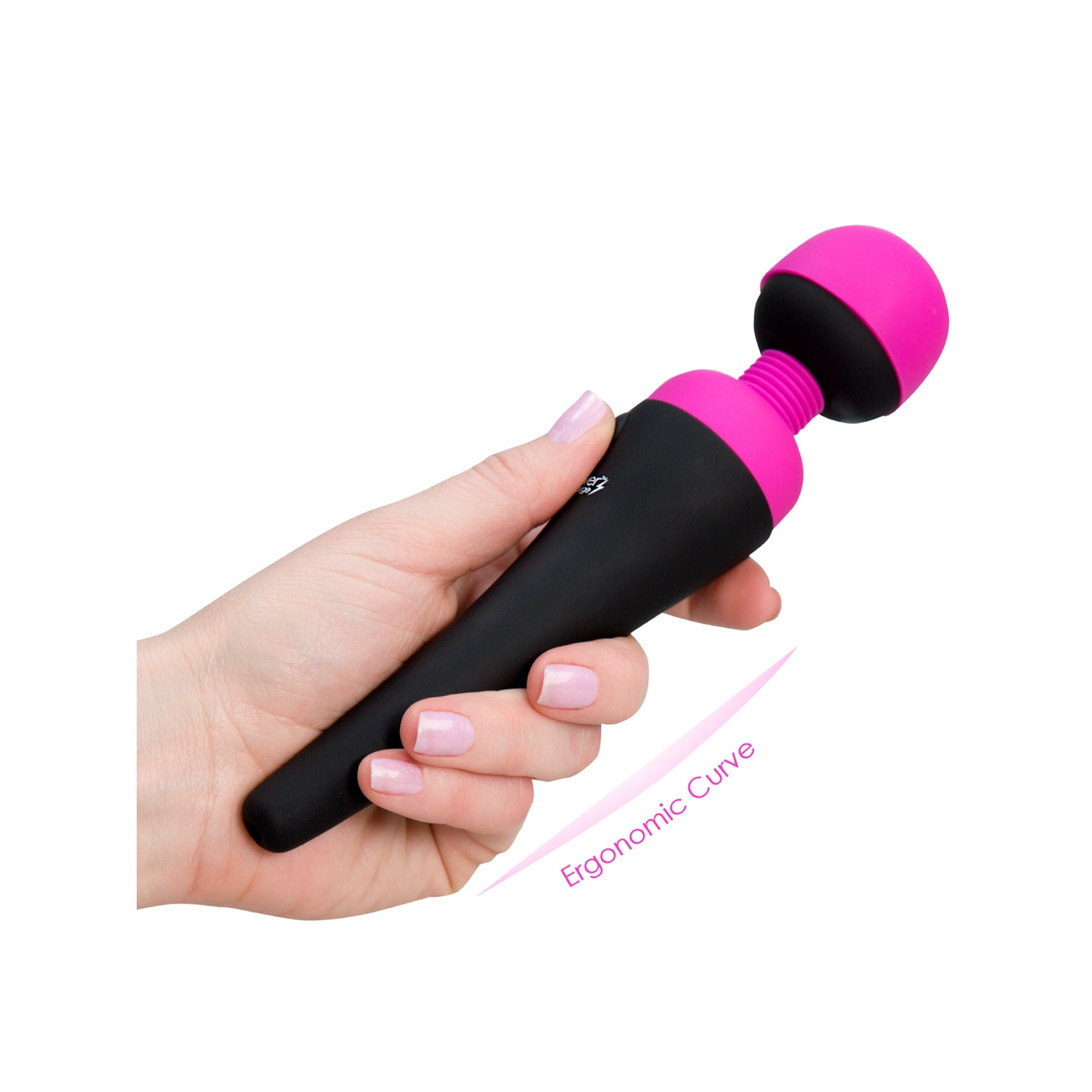 Swan Palm Power Rechargeable Massager - Fuchsia