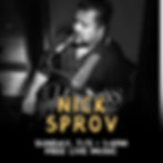 Live Music with Nick Sprov