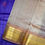 Thumbnail: Floral Violet Colour Tradition Silk Cotton Saree